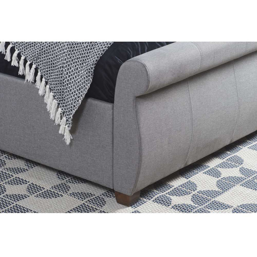 Lancaster King Size Grey Bed Image 5
