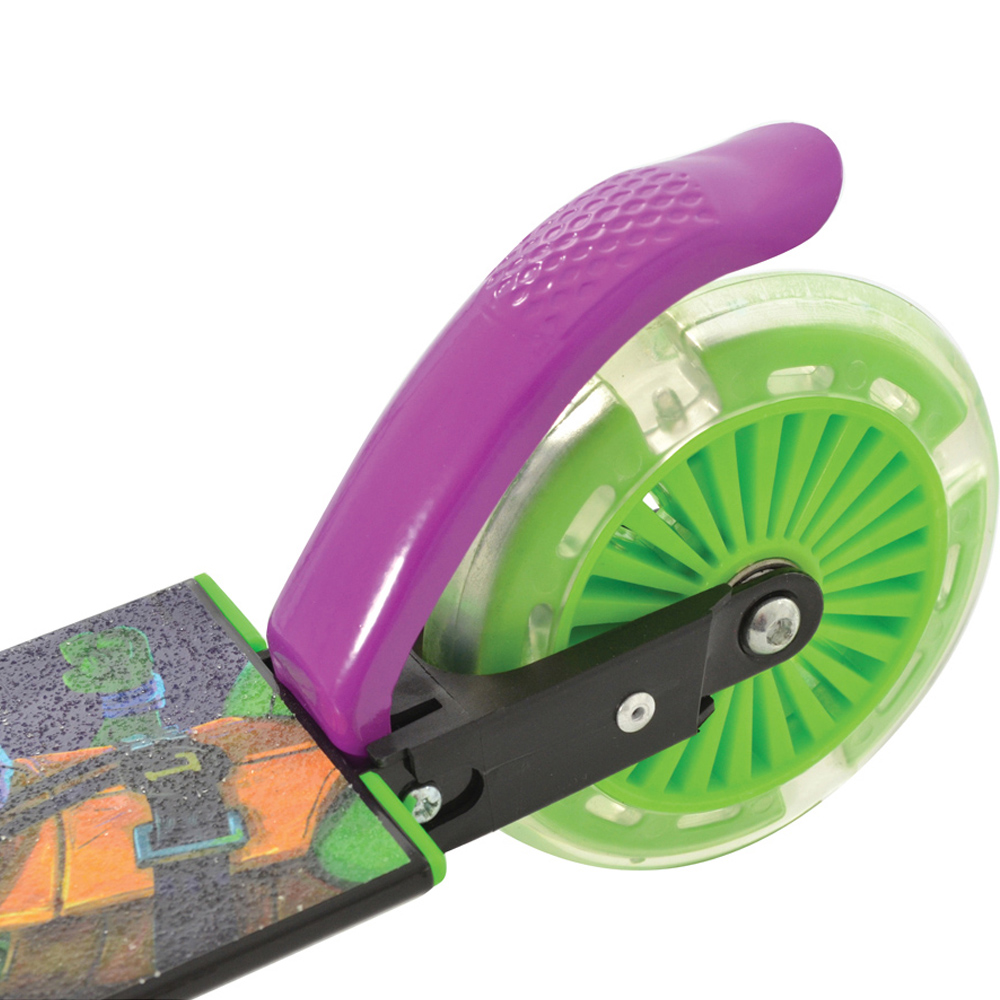 MoVe Turtles Folding Inline Scooter with Light Up Wheels Image 9