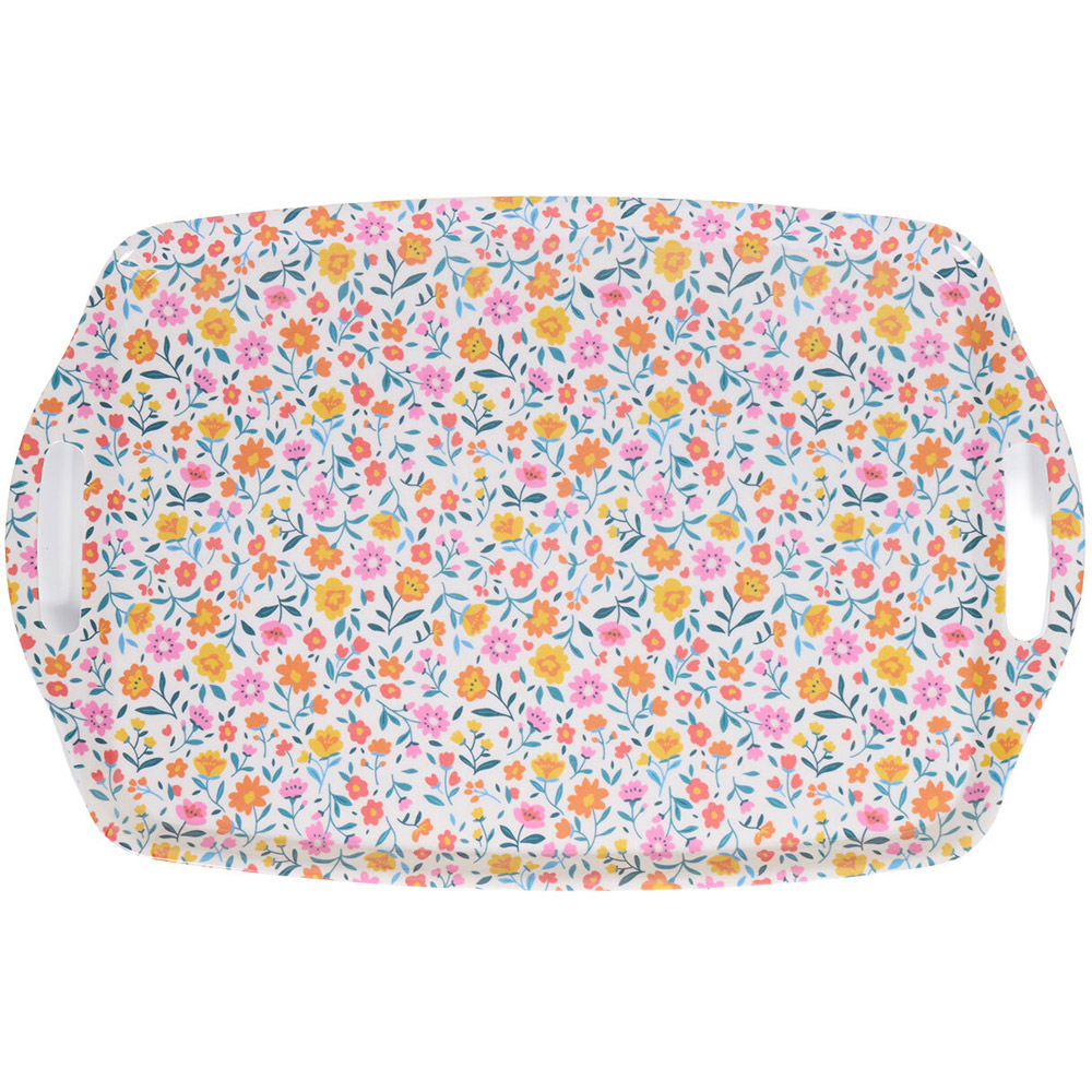 Ditsy Floral Large Drinks Tray Image 2
