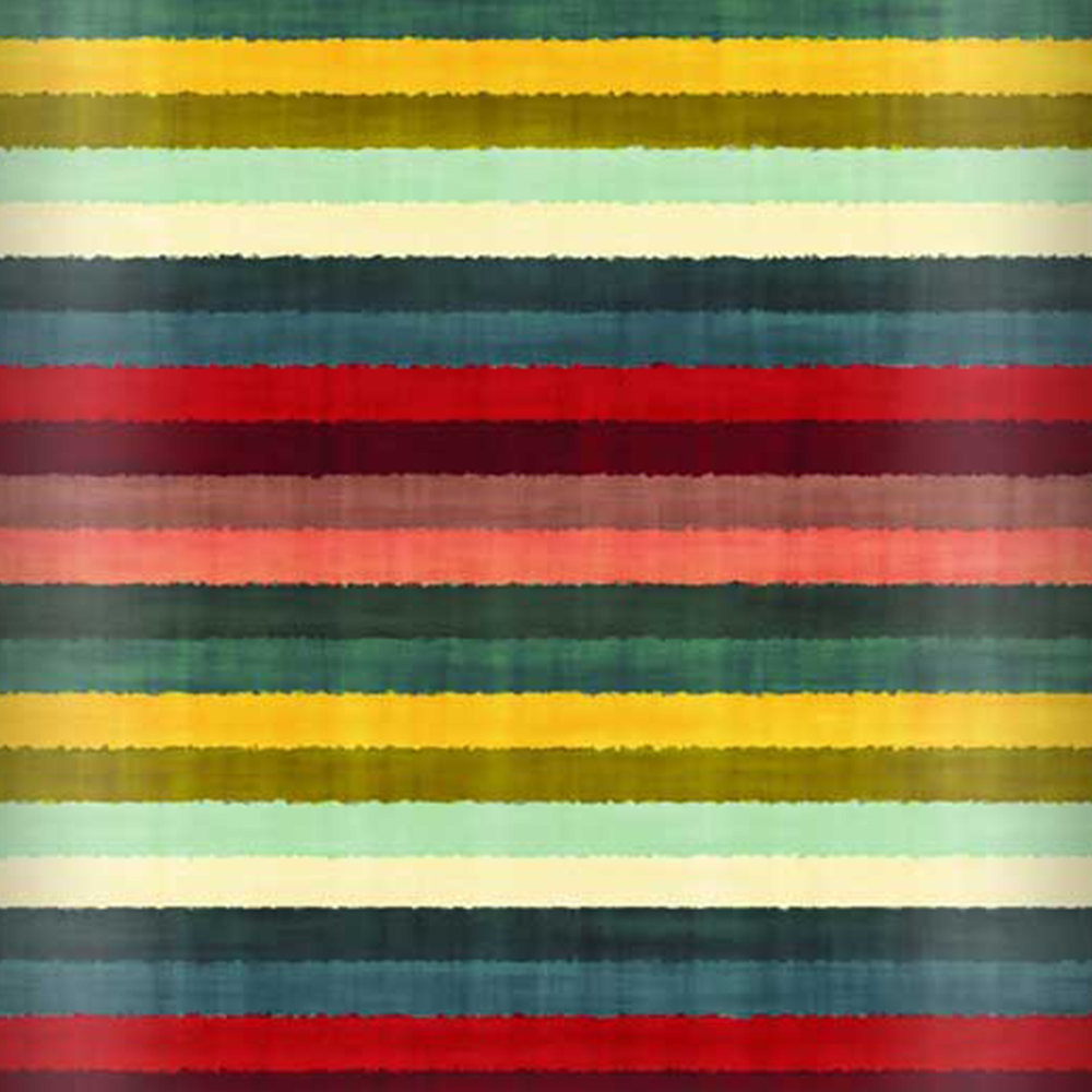 Warren Reed Designer Mini Cabin Multicolour Striped Brish Pattern Suitcase Image 3