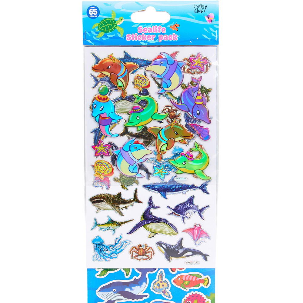 Sealife Sticker Pack Image 4