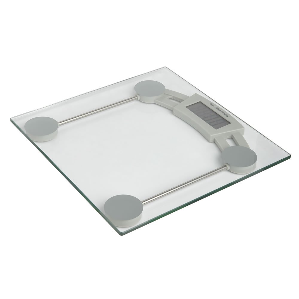 Wilko Electronic Glass Bathroom Scales Image 3