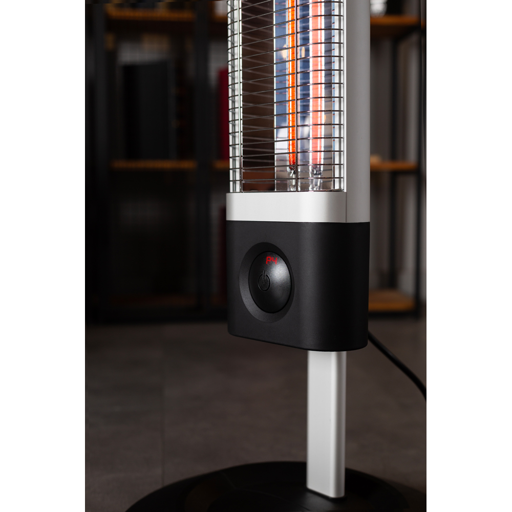 Veito CH1800RE Black Freestanding Indoor Infrared Heater 1800W Image 6