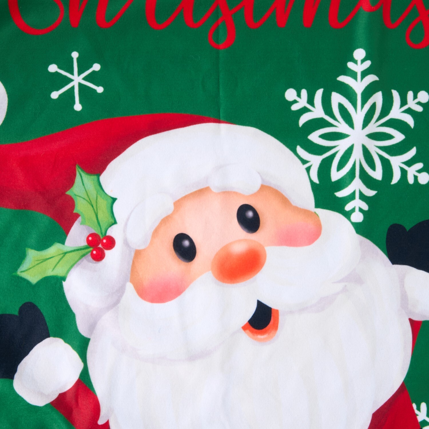 Merry Christmas Large Santa Sack Green Image 3