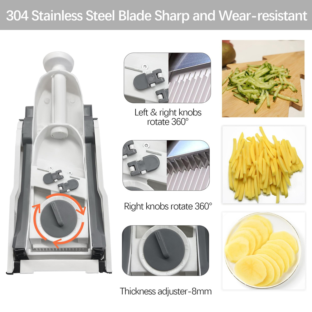 Alivio Multi-Functional Vegetable Slicer Image 6