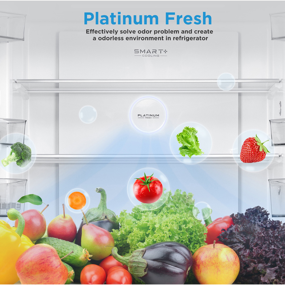 Midea MDRF632FIE46 Inox Total No Frost Multi-Door 474L Fridge Freezer Image 6