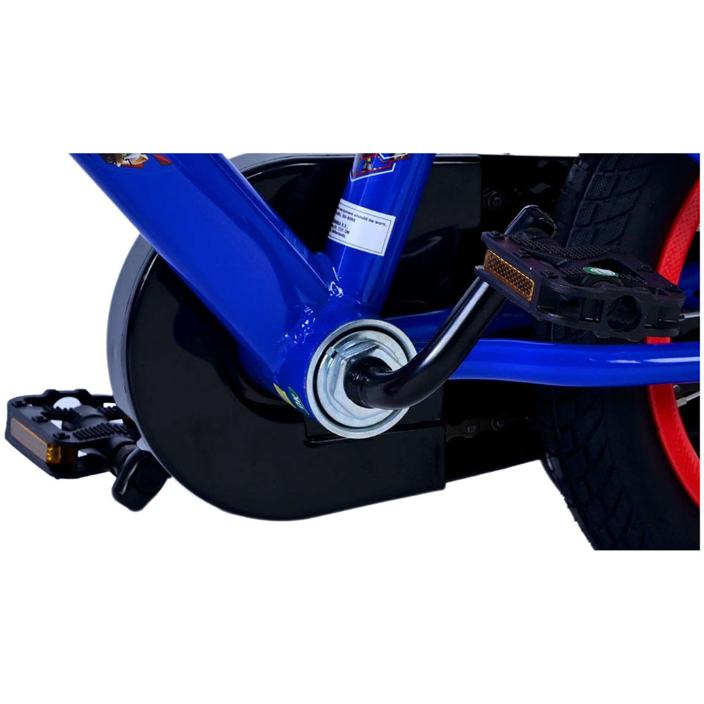 Volare SEGA Sonic Prime Kids 12 inch Multicolour Bike with Stabilisers Image 8