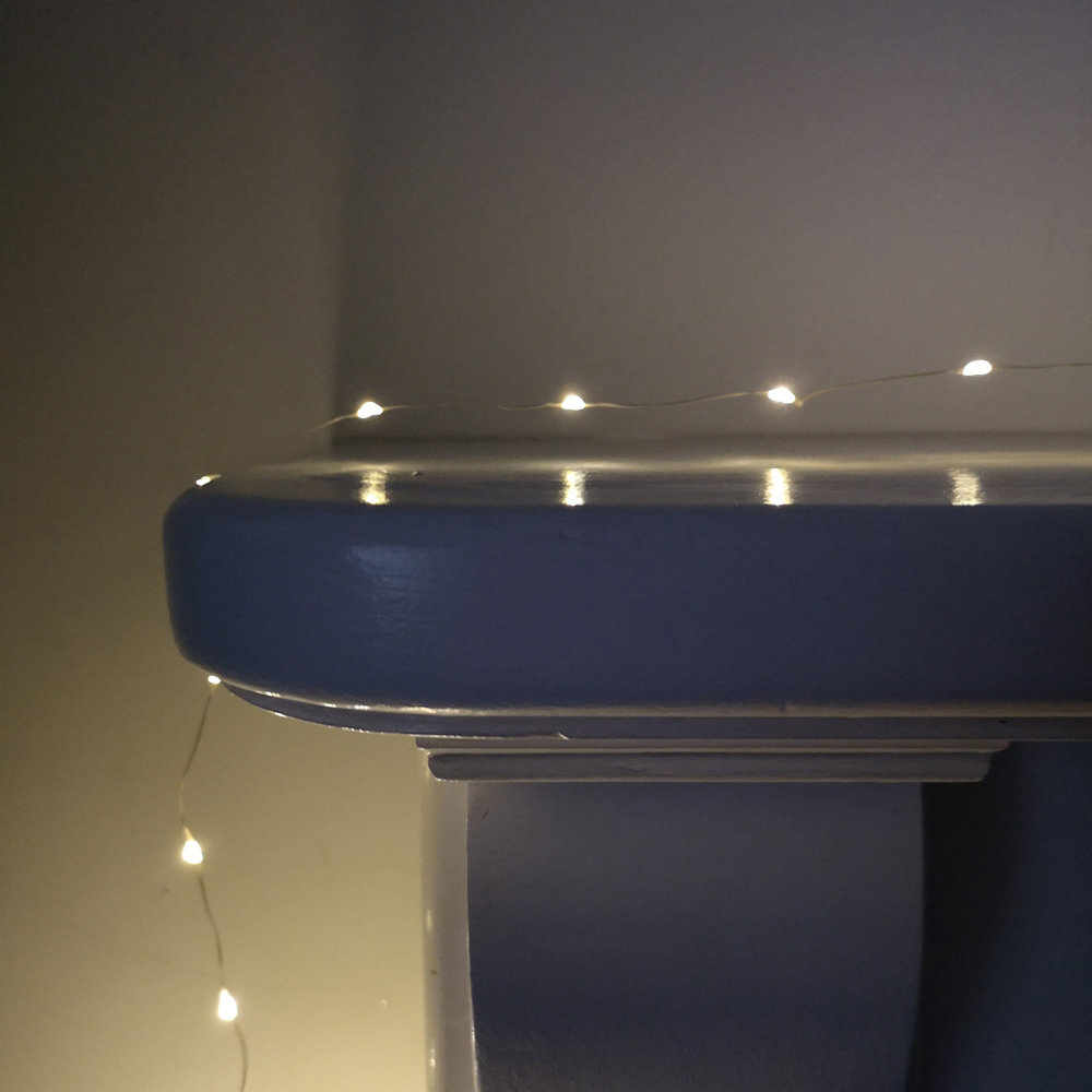 Premier MicroBrights 50 Warm White LED Pin Wire Micro String Light 2.5m Image 5