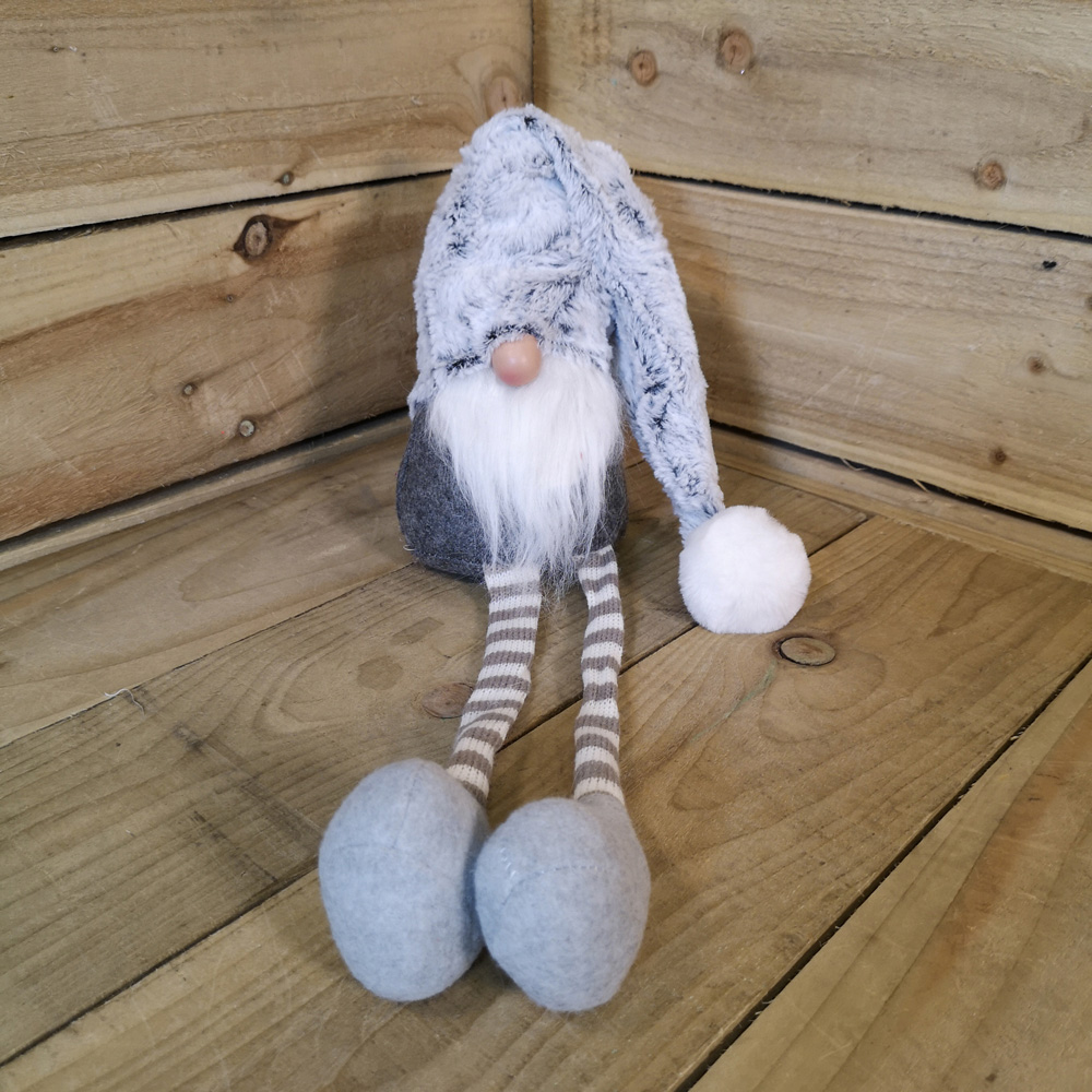 Samuel Alexander Grey Male Sitting Gonk Christmas Decoration 84cm Image 5