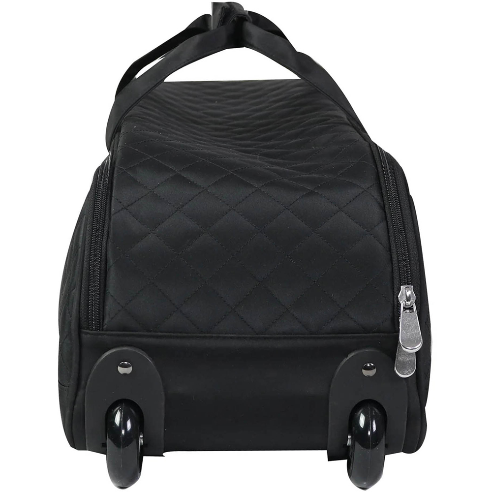 Everything Mary EVM12825-1 Quilted Black Diecut Machine Rolling Carry Case 65 x 23 x 16.5cm Image 4