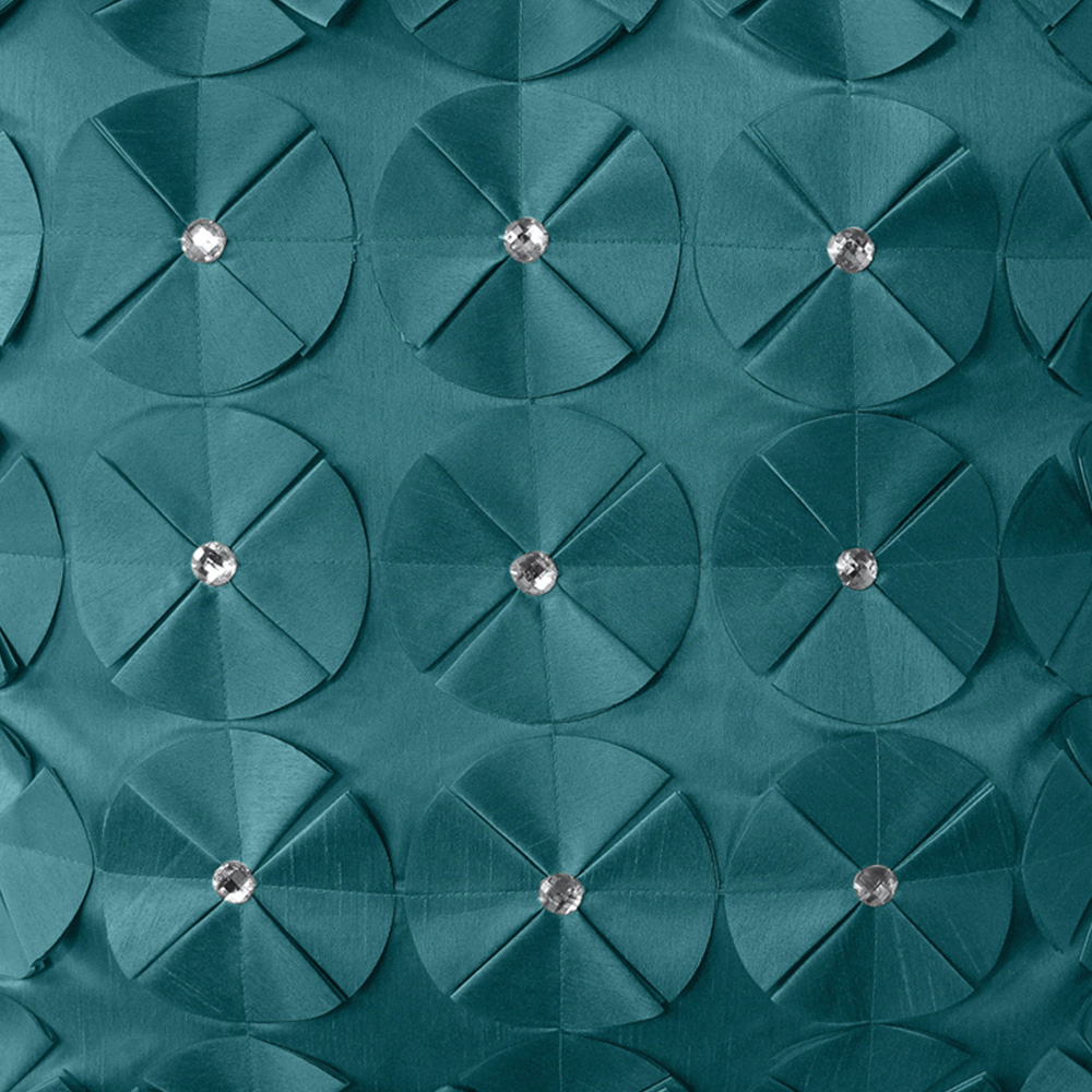 Intimates Vogue Diamante Blue Filled Cushion 56 x 56cm 2 Pack Image 2