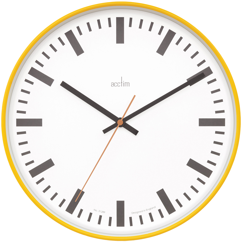 Acctim Victor Daisy Wall Clock 30cm Image 1