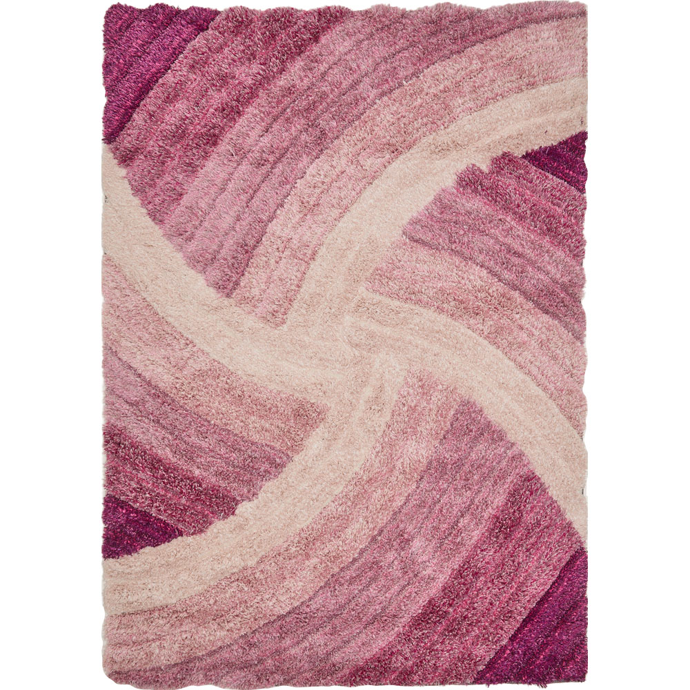 DS Living Stella Purple Ultra Plush Rug 160 x 230cm Image 1