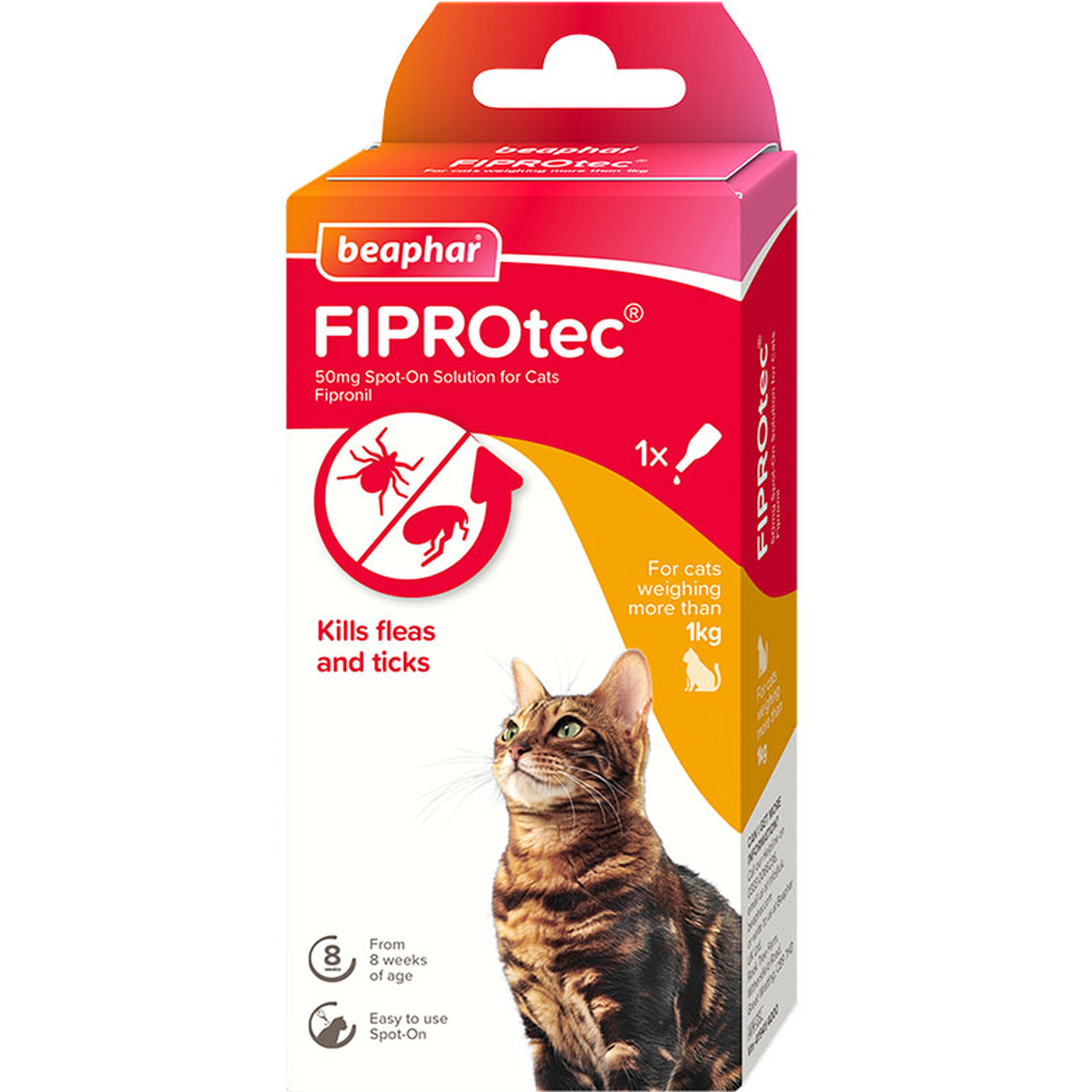 Beaphar FIPROTec Spot On Cat - 1 Image
