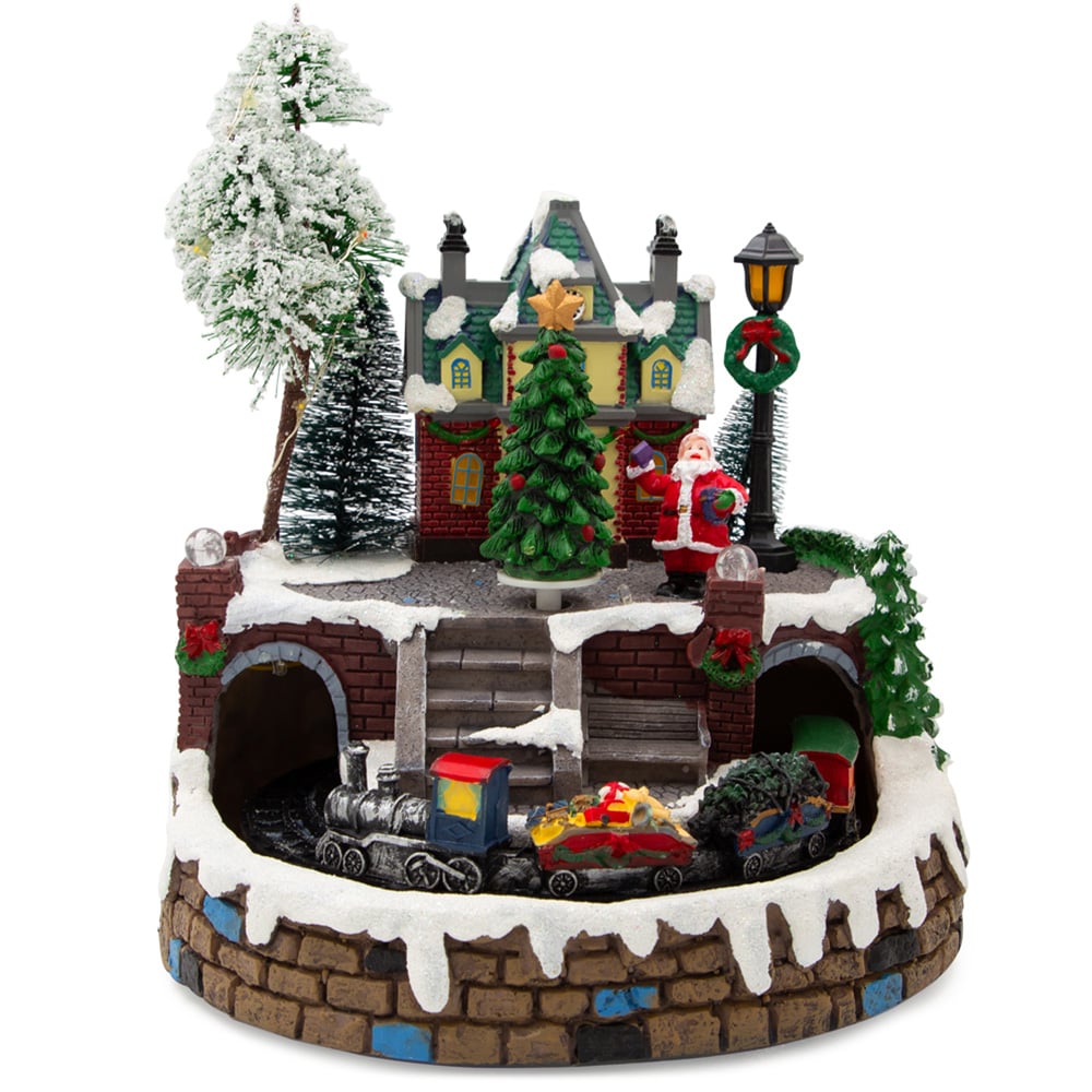 The Christmas Workshop Musical LED Christmas Village Decoration Image 1