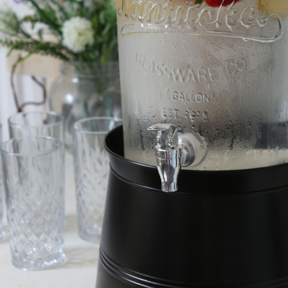 Rink Glass Drink Dispenser with Tap 6.5L 2 Pack Image 6