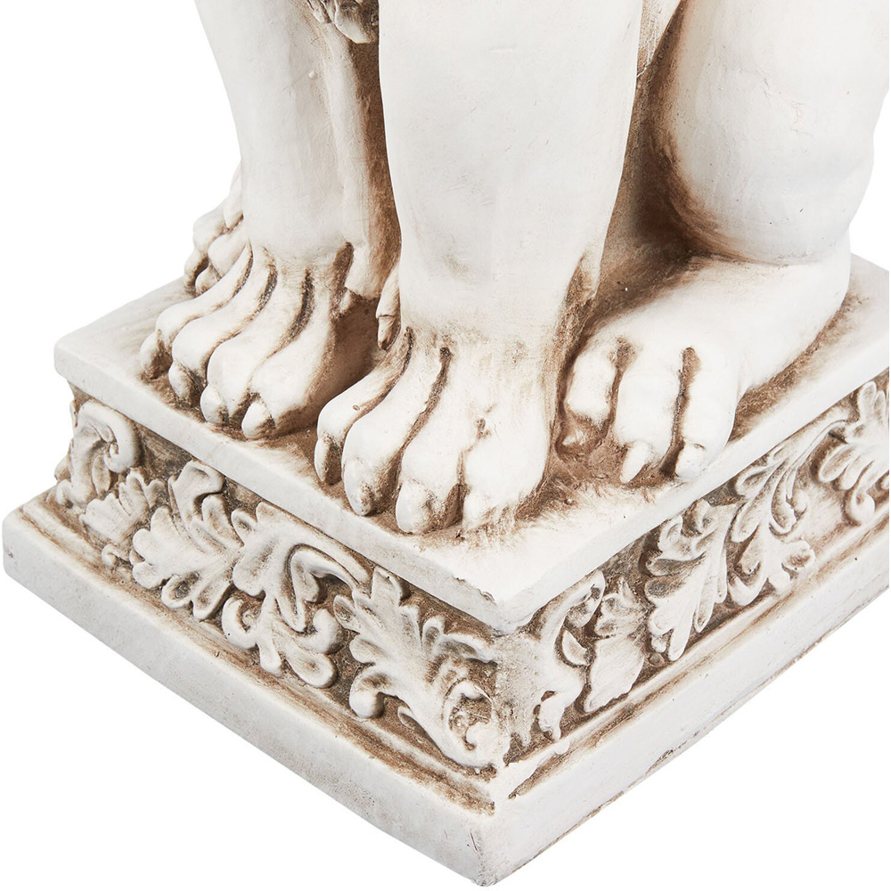 Lion Decoration - White Image 4