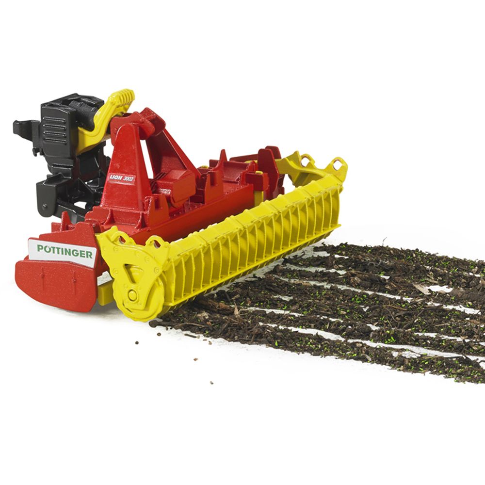 Bruder Kids Pottinger Lion 3002 Rotary Harrow Accessory Image 3