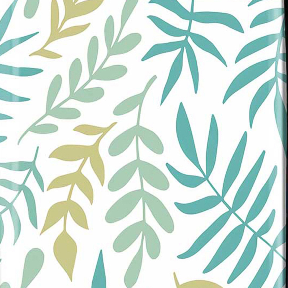 Warren Reed Designer Cabin Multicolour Leaves and Branches Suitcase Image 3
