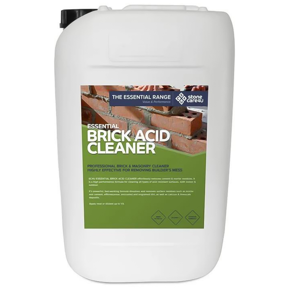 StoneCare4U Essential Brick Acid Cleaner 25L Image 1