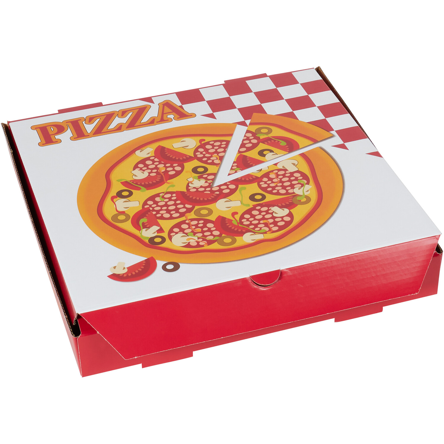 Pack of 4 Pizza Boxes - White Image 4
