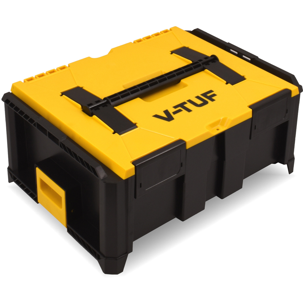 V-TUF STACKPACK Medium Modular Storage Box 18L Image 1