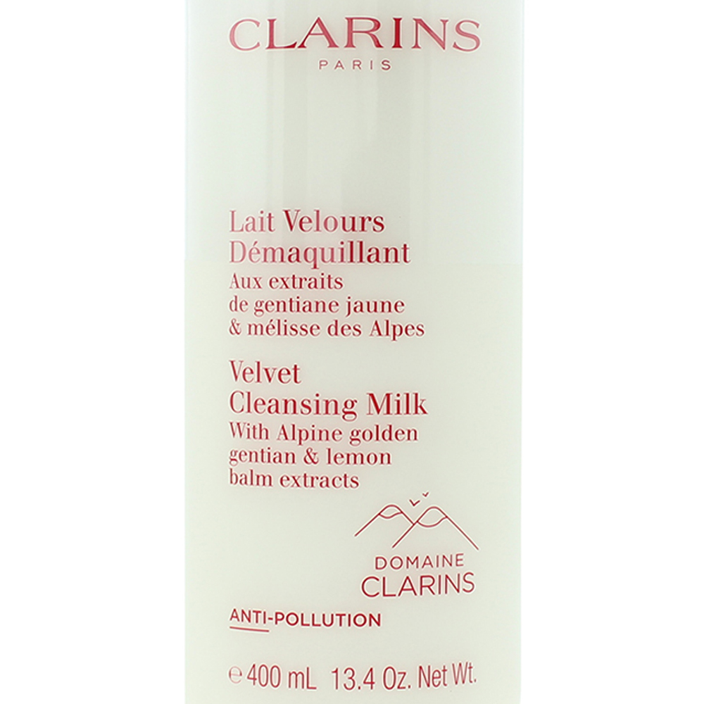 Clarins Velvet Normal to Dry Skin Cleansing Milk 400ml Image 2
