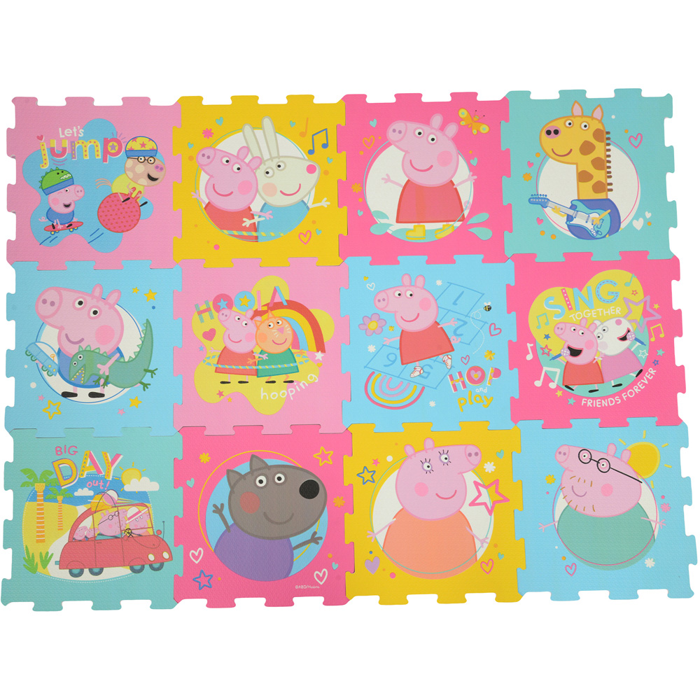 MoVe Peppa Pig 12 Piece EVA Playmat Image 1
