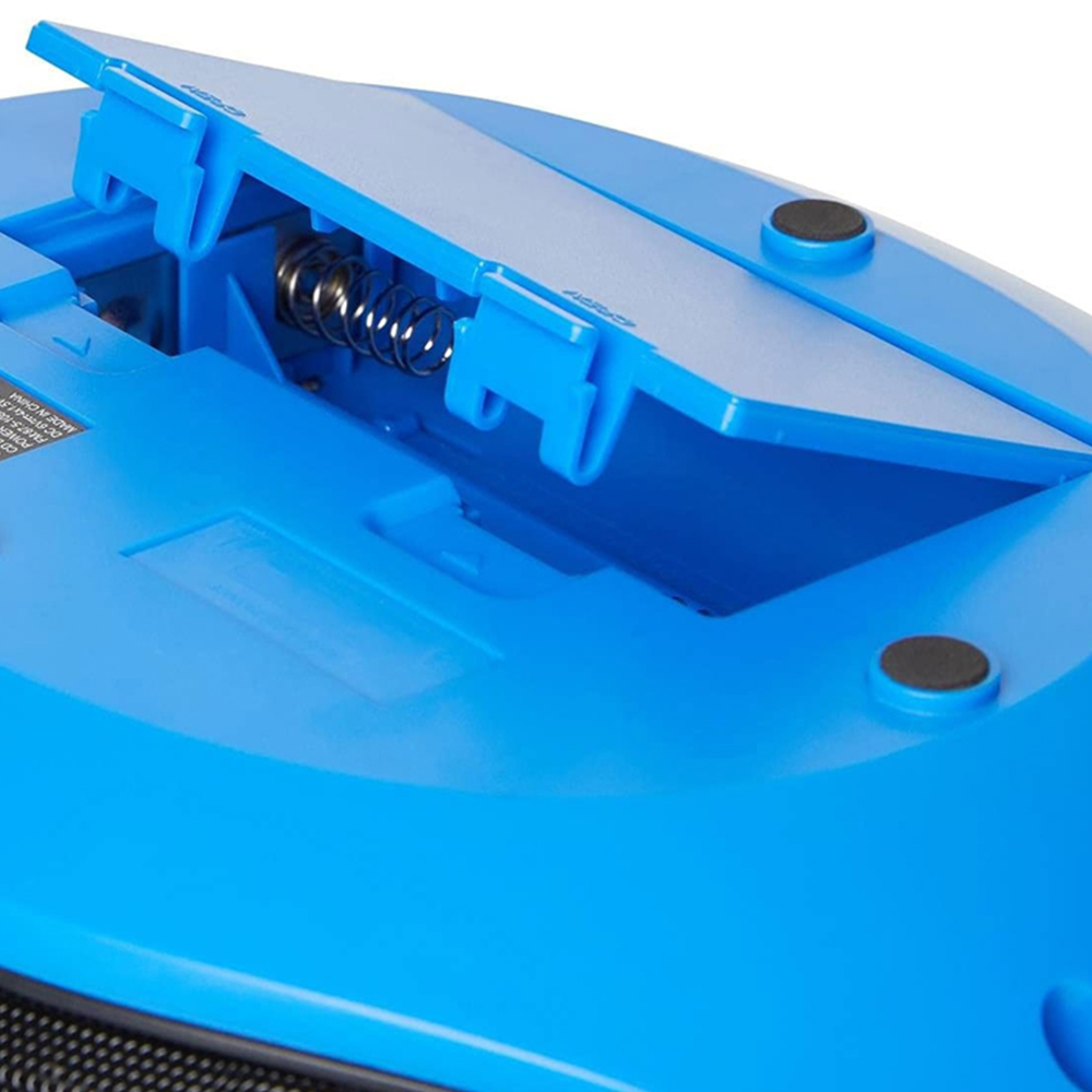 Grouptronics GTCD-501 Blue Stereo Boombox Portable CD Player with Radio Image 7