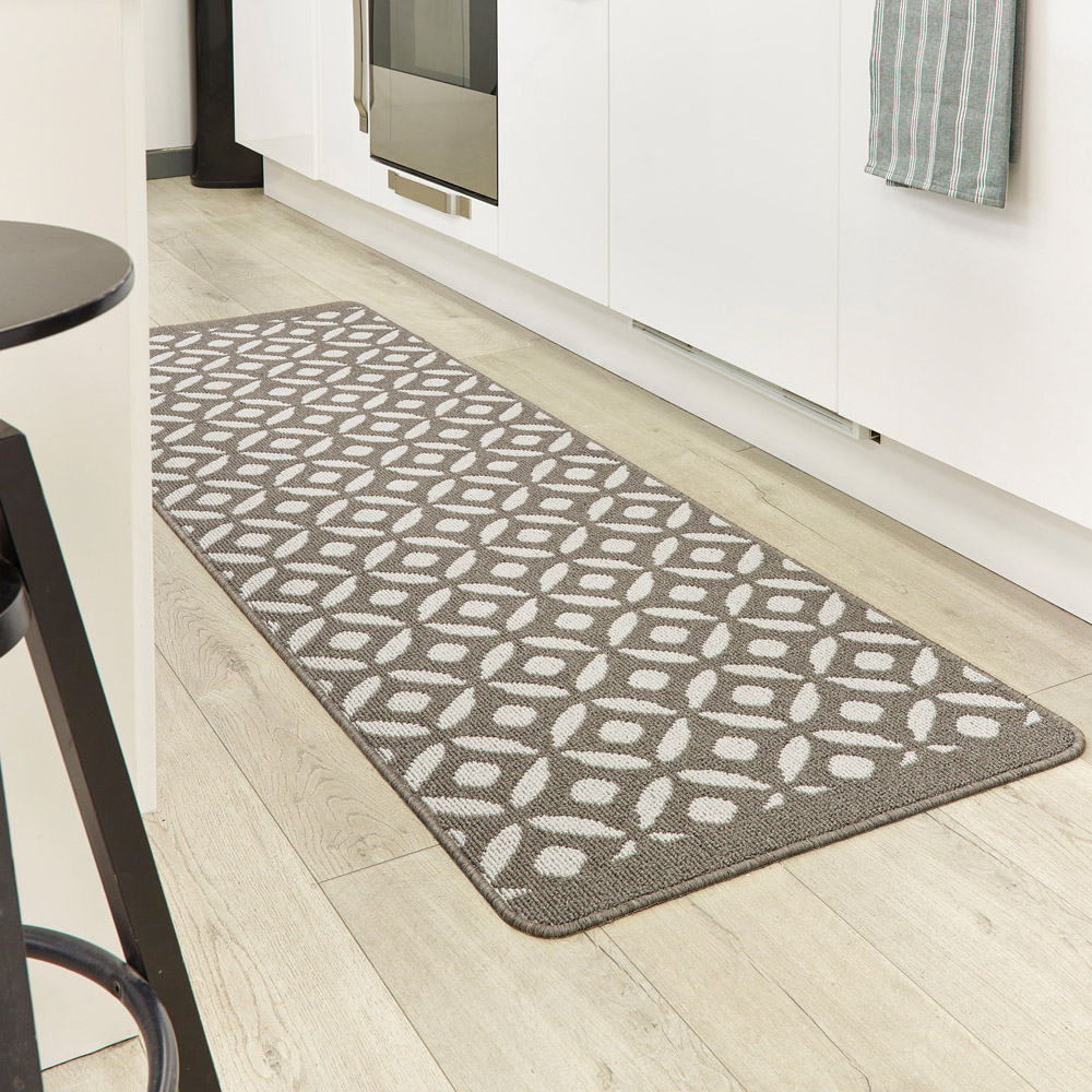 My Mat Stone Crescent Stain Resistant Runner 67 x 200cm Image 2