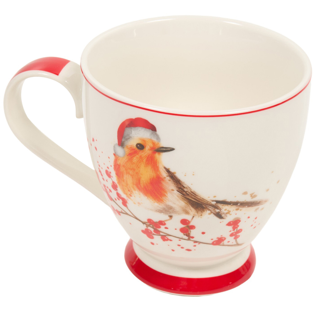 Robin Footed Bone China Mug Image 7