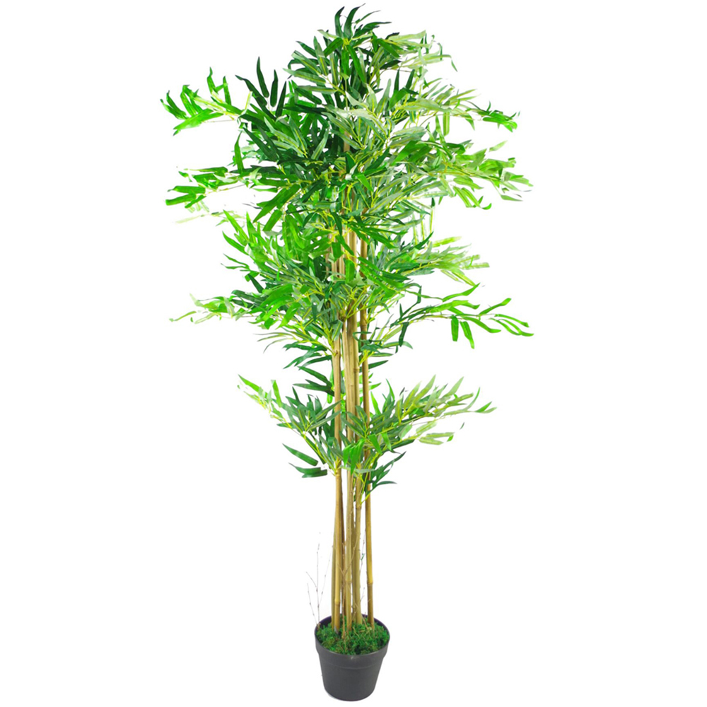 Leaf Bamboo Artificial Plant Pot in Pot 150cm Image 1