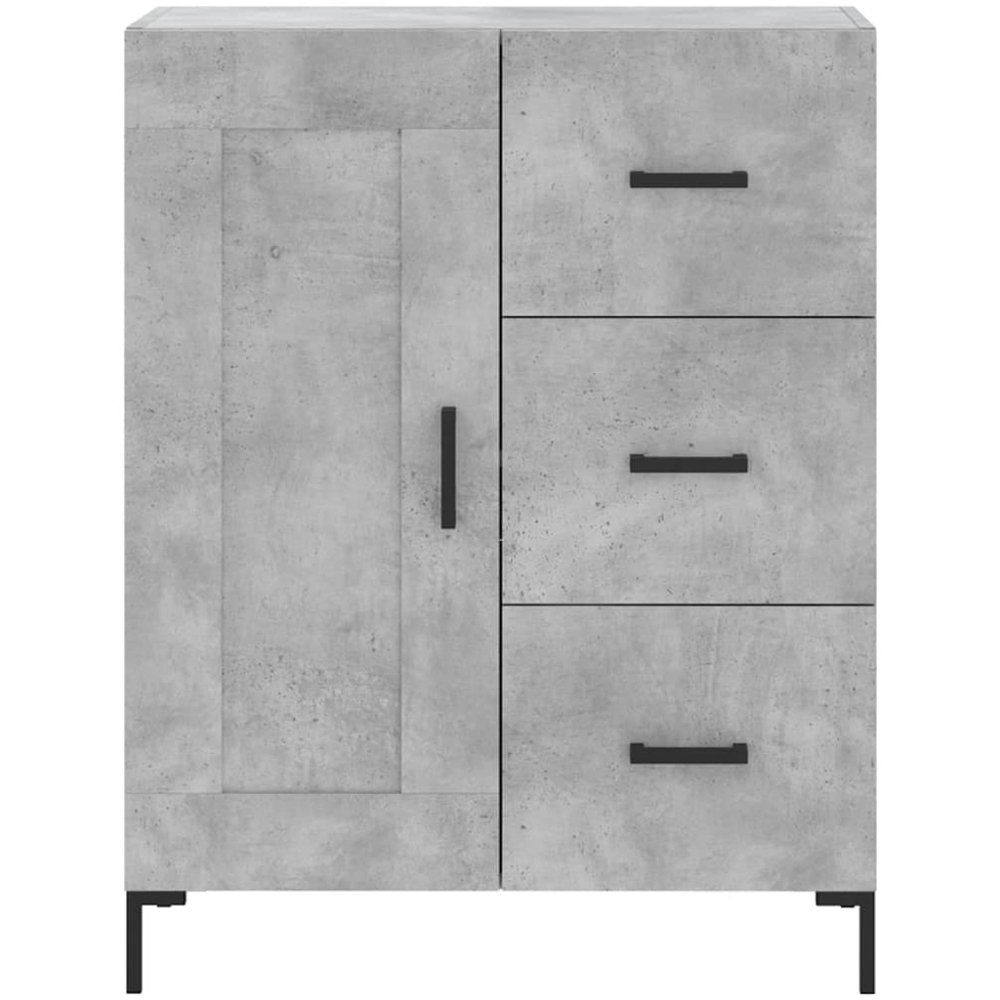 vidaXL 2 Drawer 2 Shelf Brown Highboard Image 8