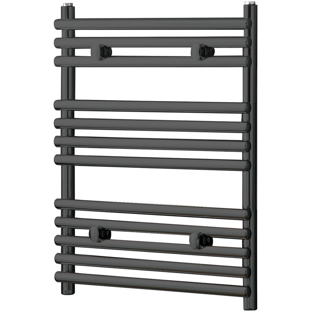 Towelrads Iridio 1248BTU Anthracite Towel Radiator 800 x 500mm 366W Image 1