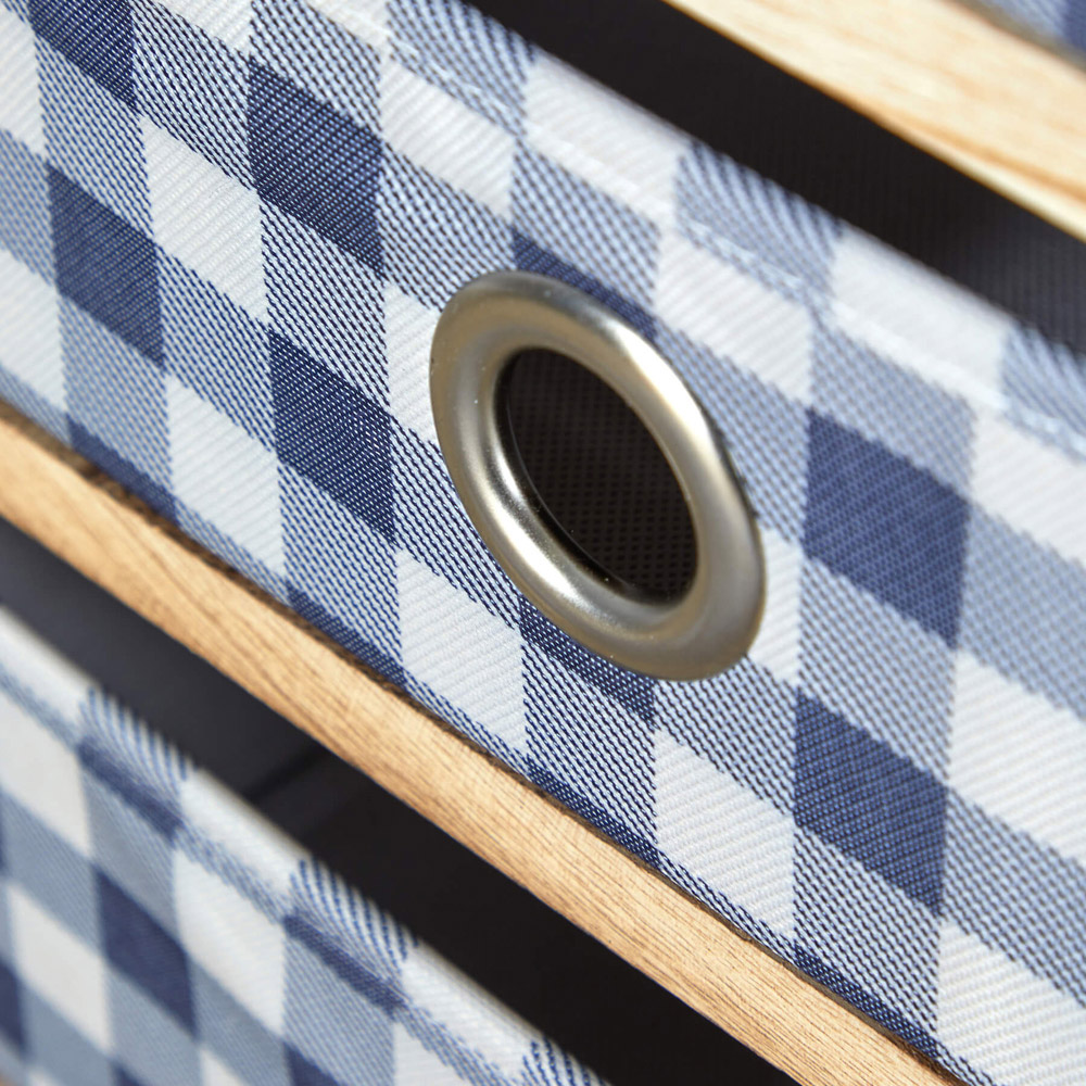 Home Source Weybourne 4 Drawer Fabric Storage Unit Image 4