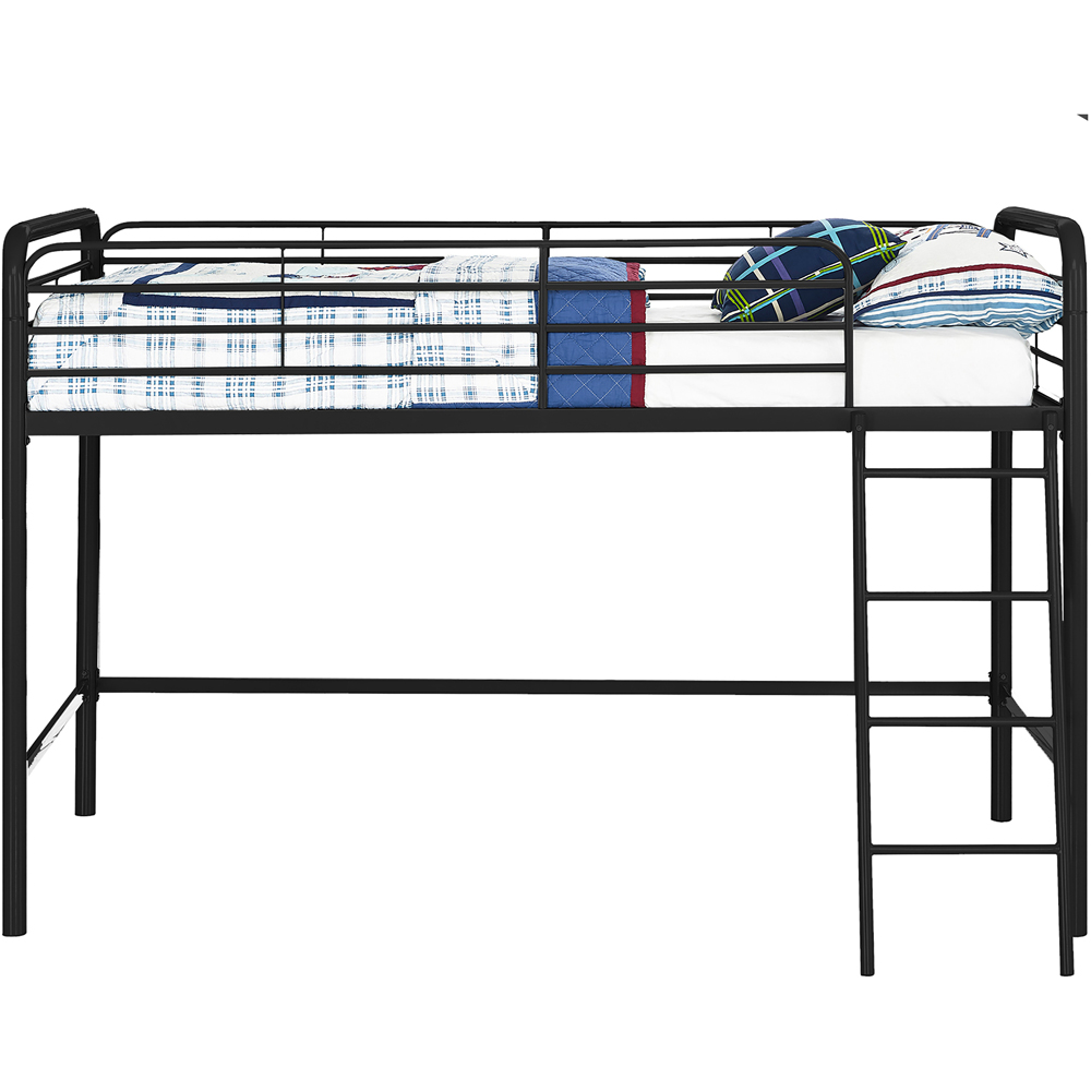 Dorel Single Black Midsleeper Bed Image 4