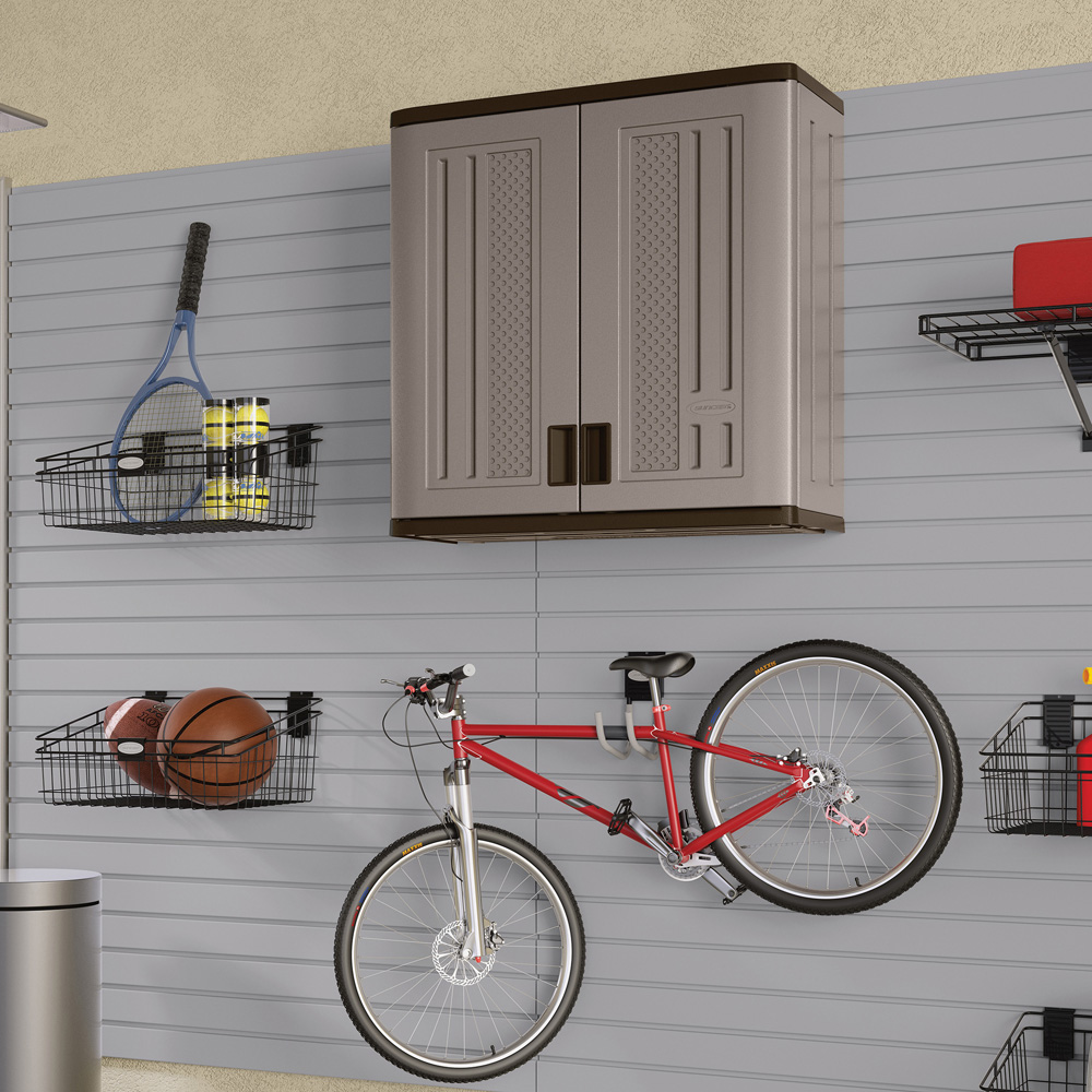 Suncast Haven Wall Storage Cabinet Image 2