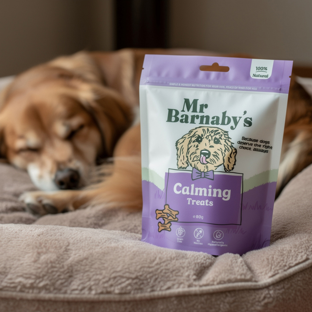 Mr Barnaby's Calming Dog Treats 80g 2 Pack Image 2