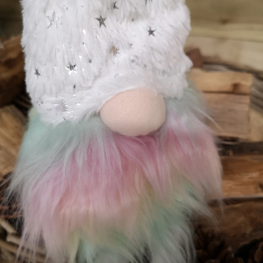 Samuel Alexander Rainbow Haired Plush Gonk Christmas Decoration 70cm Image 3