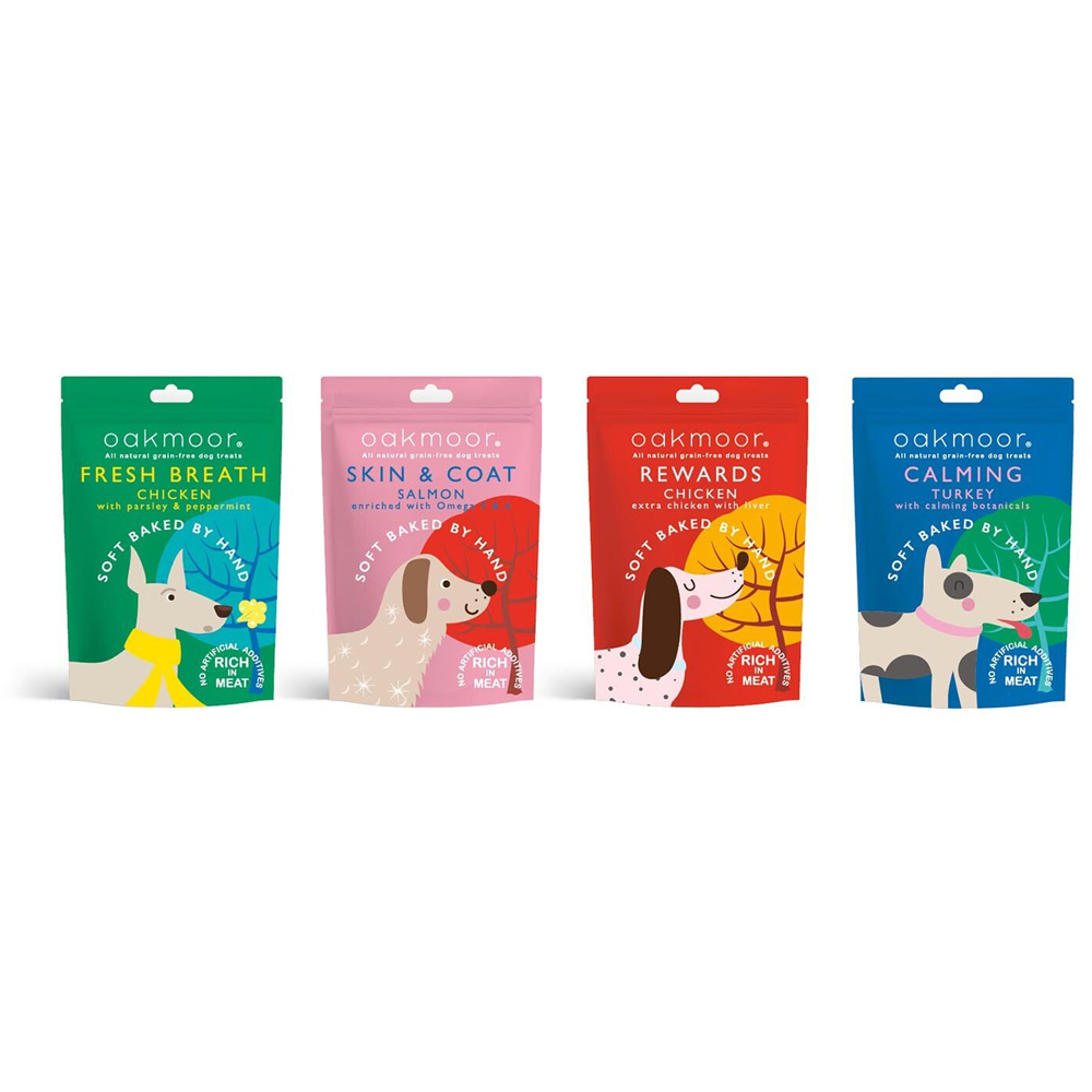 Oakmoor Skin and Coat Salmon Dog Treats Image 2