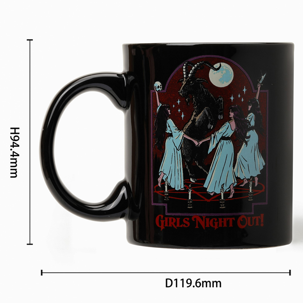 Steve Rhodes Girls Night Out Purple Rain Scented Candle with Black Mug Image 7