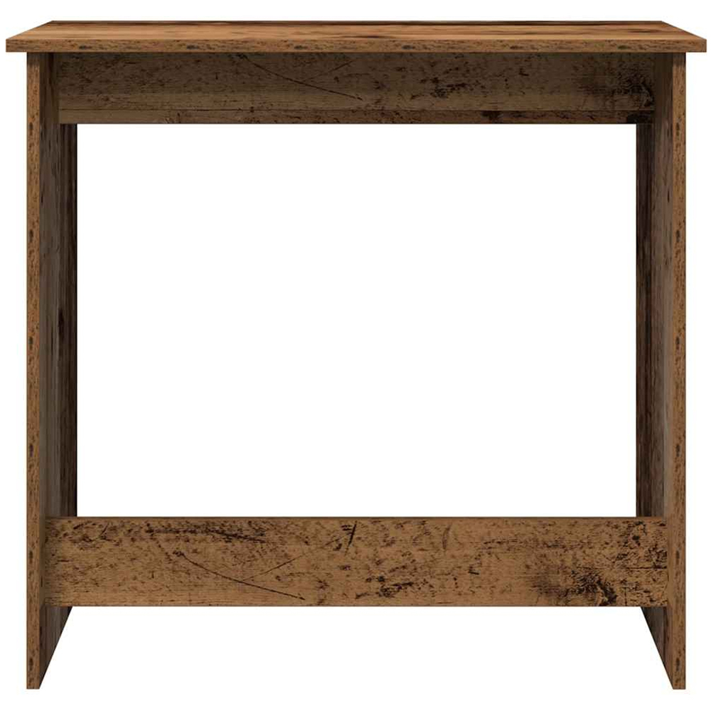 vidaXL Computer Desk Old Wood Effect Image 3