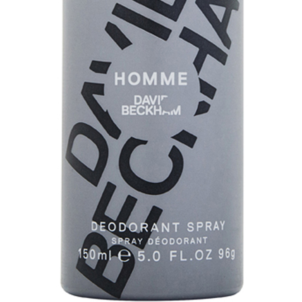 David Beckham Homme Deodorant Spray 150ml Image 3