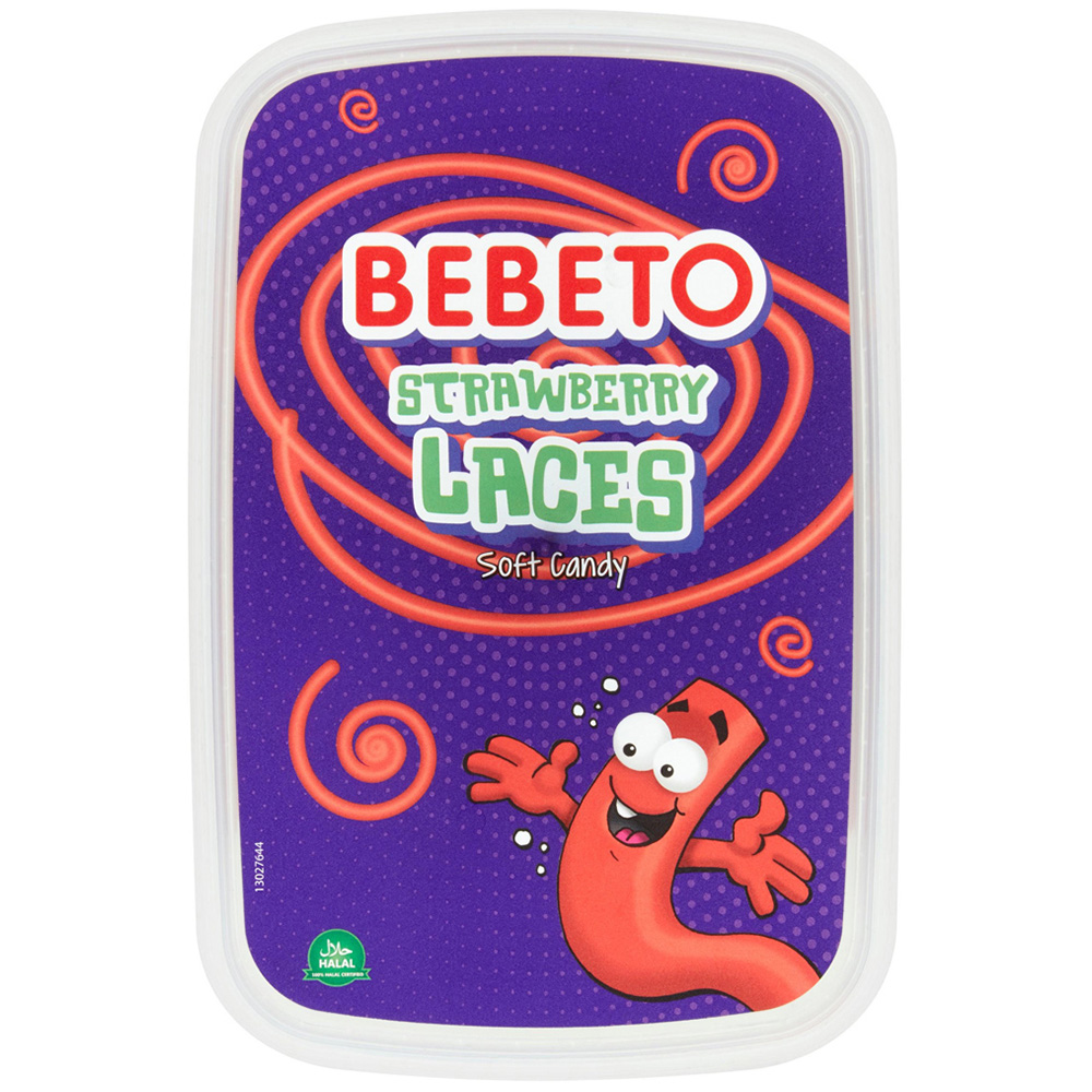 Bebeto Strawberry Laces 500g Image