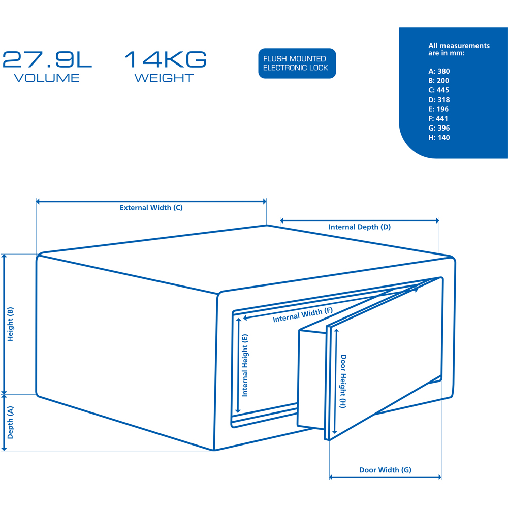 Burg-Wachter PS 130 E LAP Pure Safe Image 9