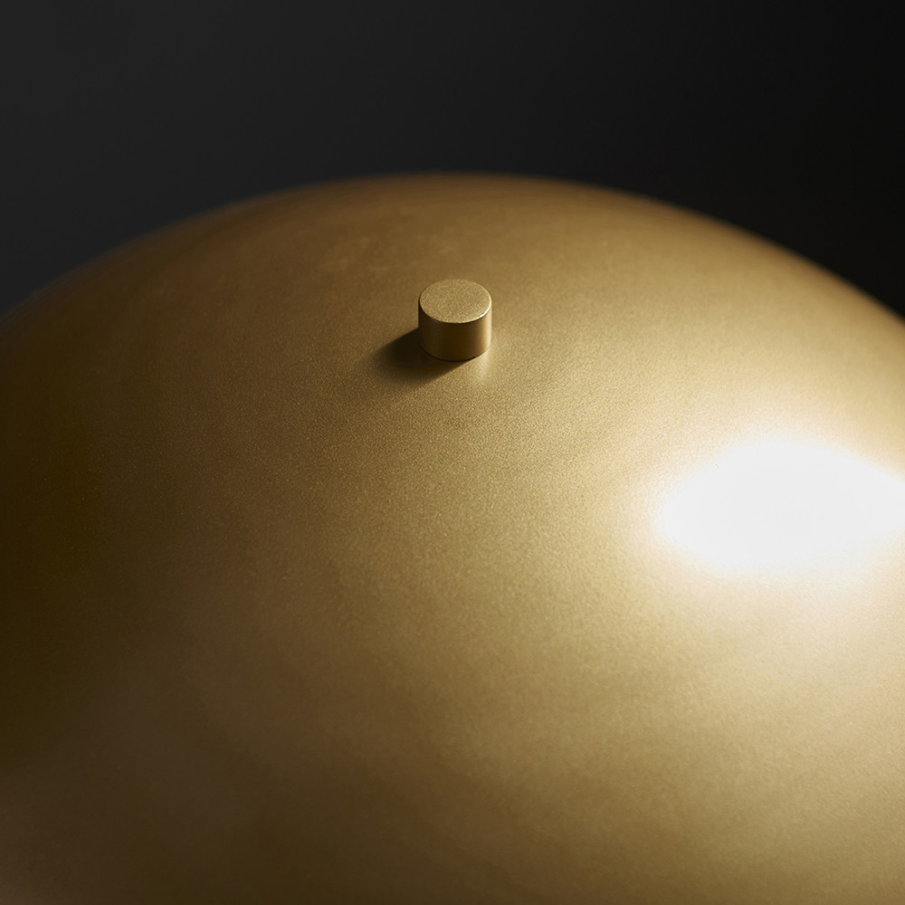 Merano Nuoro Soft Gold Shade Dark Bronze Effect Table Lamp Image 5