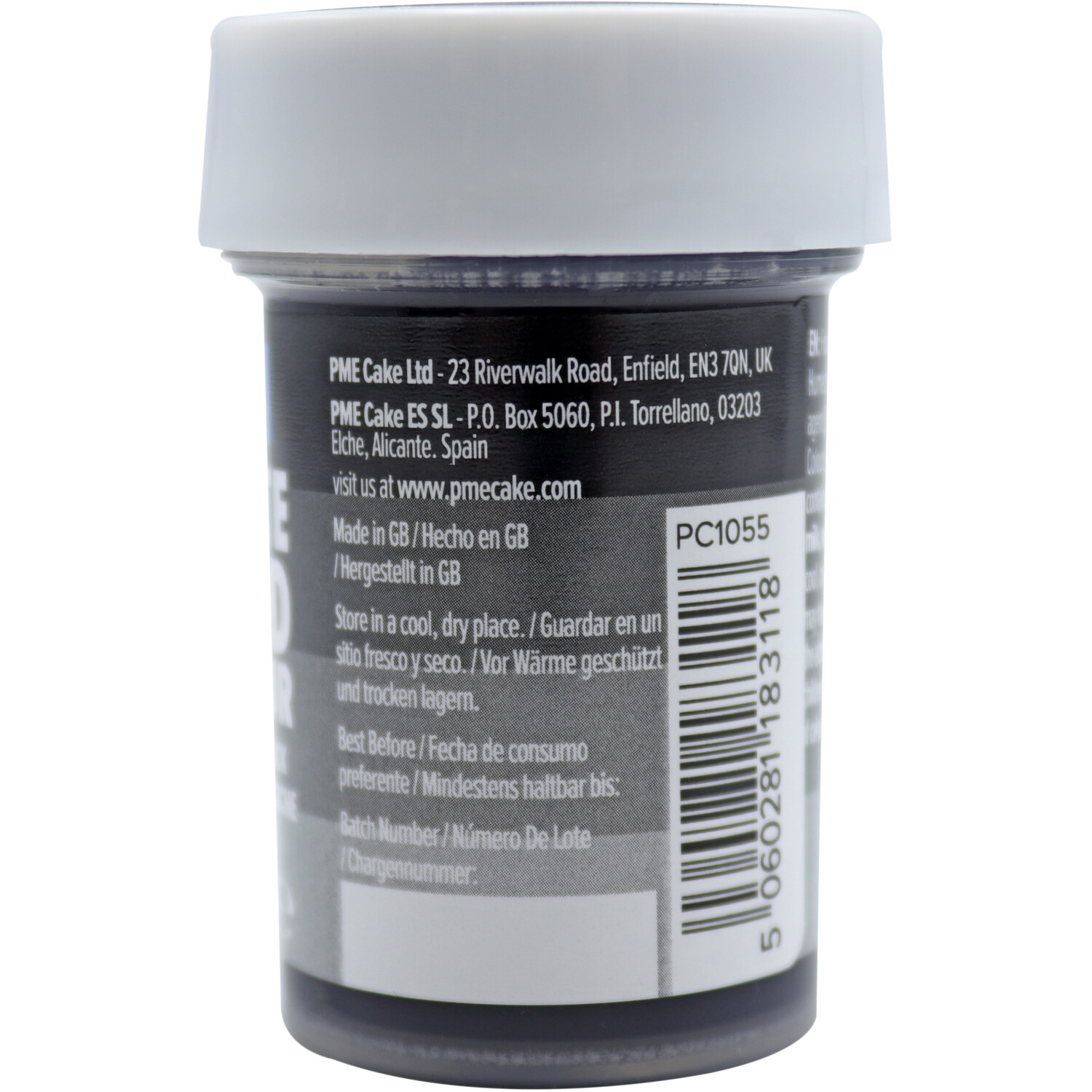 PME Cake Paste Food Colour Black Image 2