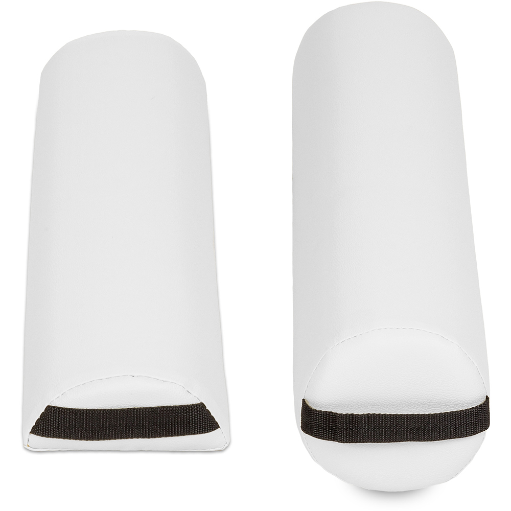 tectake White Massage Treatment Bolster 2 Pack Image 2