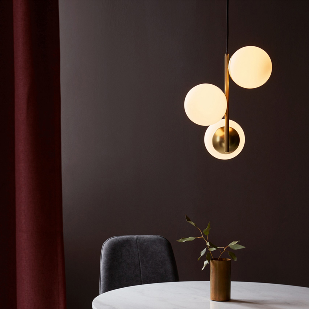 Nordlux Lilly Brass Pendant Lamp Image 2