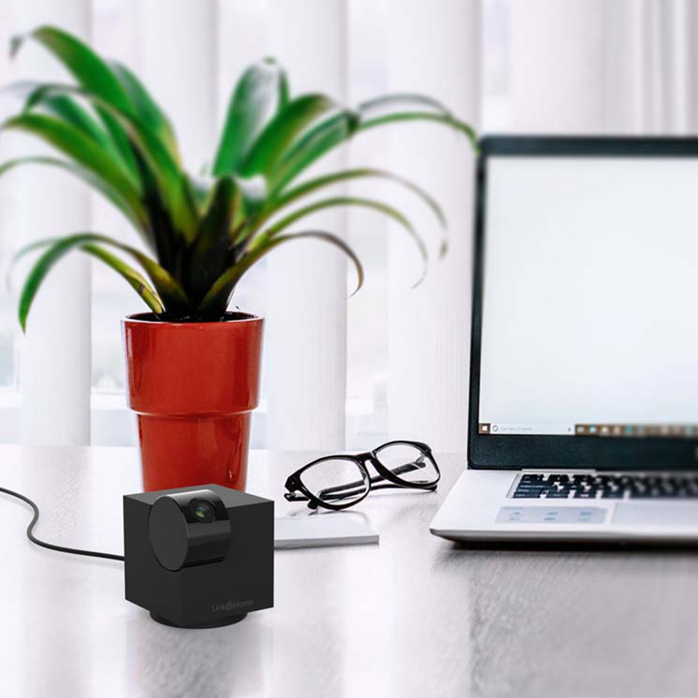 Link2Home Smart Square Pan and Tilt Indoor Camera with Wi-Fi Image 5